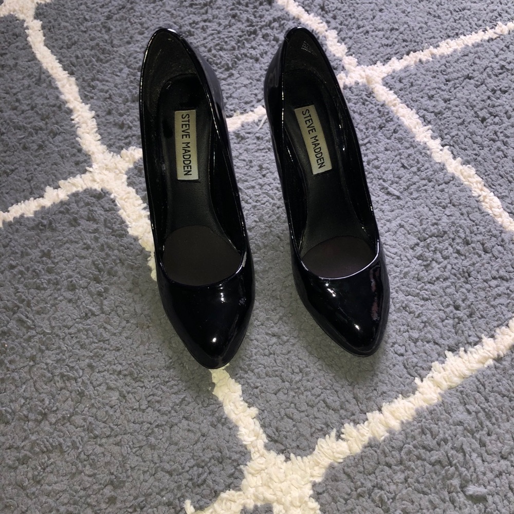 black steve madden heels